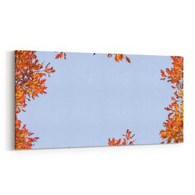 Olla 10980YD Ağaç Görseli Yatay Dar 60x30 cm Kanvas Tablo
