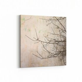 Olla 10992K Ağaç Görseli Kare 25x25 cm Kanvas Tablo