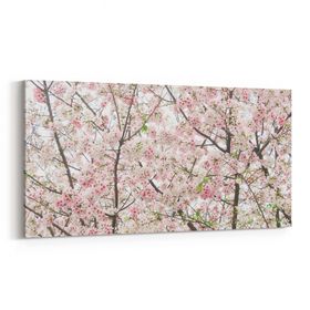Olla 10994YD Ağaç Görseli Yatay Dar 60x30 cm Kanvas Tablo
