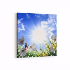 Olla 11017K Ağaç Görseli Kare 25x25 cm Kanvas Tablo