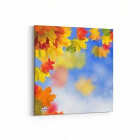 Olla 11030K Ağaç Görseli Kare 25x25 cm Kanvas Tablo