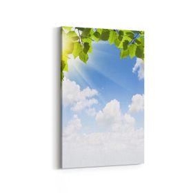 Olla 11058D Ağaç Görseli Dikey 20x30 cm Kanvas Tablo