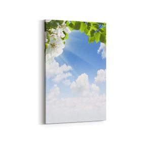 Olla 11066D Ağaç Görseli Dikey 20x30 cm Kanvas Tablo