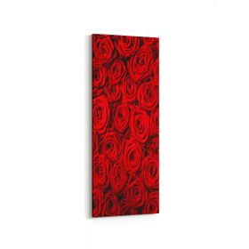 Olla 11559DI Çiçek Görseli Dikey İnce 30x90 cm Kanvas Tablo