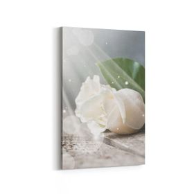 Olla 11562D Çiçek Görseli Dikey 20x30 cm Kanvas Tablo