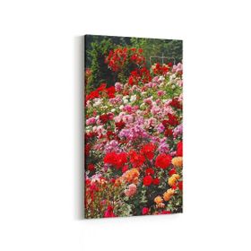 Olla 11575DD Çiçek Görseli Dikey Dar 30x60 cm Kanvas Tablo