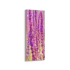 Olla 11578DI Çiçek Görseli Dikey İnce 30x90 cm Kanvas Tablo