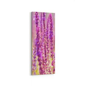 Olla 11578DI Çiçek Görseli Dikey İnce 30x90 cm Kanvas Tablo