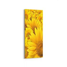 Olla 11579DI Çiçek Görseli Dikey İnce 30x90 cm Kanvas Tablo