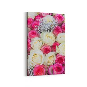 Olla 11580D Çiçek Görseli Dikey 20x30 cm Kanvas Tablo