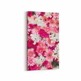 Olla 11581DD Çiçek Görseli Dikey Dar 30x60 cm Kanvas Tablo