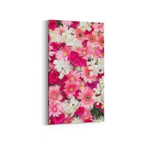 Olla 11581DD Çiçek Görseli Dikey Dar 30x60 cm Kanvas Tablo