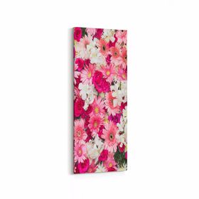 Olla 11581DI Çiçek Görseli Dikey İnce 30x90 cm Kanvas Tablo