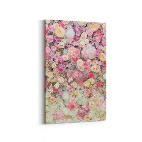 Olla 11583D Çiçek Görseli Dikey 20x30 cm Kanvas Tablo