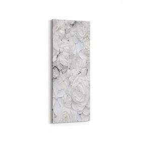 Olla 11588DI Çiçek Görseli Dikey İnce 30x90 cm Kanvas Tablo