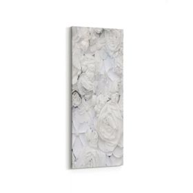 Olla 11588DI Çiçek Görseli Dikey İnce 30x90 cm Kanvas Tablo