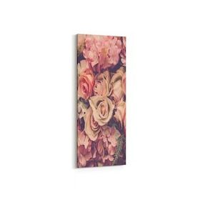 Olla 11594DI Çiçek Görseli Dikey İnce 30x90 cm Kanvas Tablo