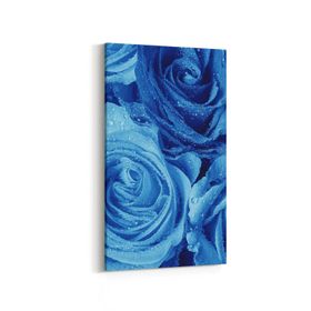 Olla 11598DD Çiçek Görseli Dikey Dar 30x60 cm Kanvas Tablo