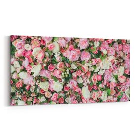 Olla 11606YD Çiçek Görseli Yatay Dar 60x30 cm Kanvas Tablo