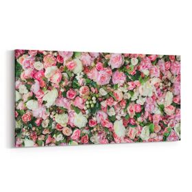 Olla 11606YD Çiçek Görseli Yatay Dar 60x30 cm Kanvas Tablo