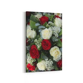 Olla 11610D Çiçek Görseli Dikey 20x30 cm Kanvas Tablo