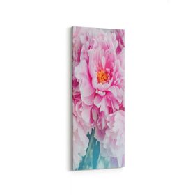 Olla 11612DI Çiçek Görseli Dikey İnce 30x90 cm Kanvas Tablo