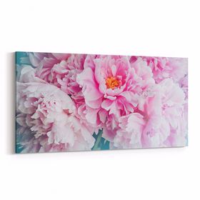 Olla 11612YD Çiçek Görseli Yatay Dar 60x30 cm Kanvas Tablo