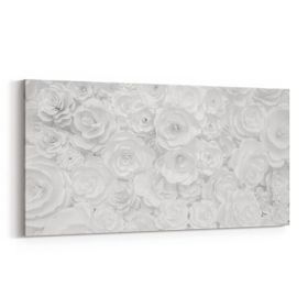Olla 11618YD Çiçek Görseli Yatay Dar 60x30 cm Kanvas Tablo