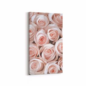 Olla 11620DD Çiçek Görseli Dikey Dar 30x60 cm Kanvas Tablo
