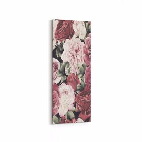 Olla 11624DI Çiçek Görseli Dikey İnce 30x90 cm Kanvas Tablo