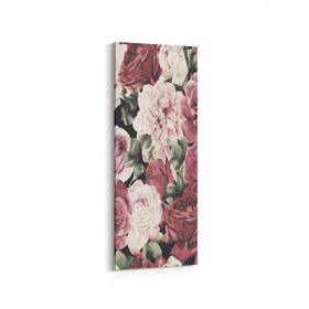 Olla 11624DI Çiçek Görseli Dikey İnce 30x90 cm Kanvas Tablo