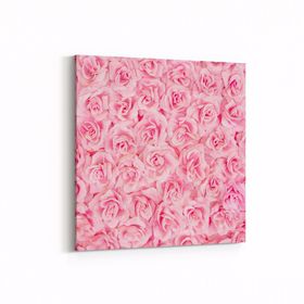 Olla 11628K Çiçek Görseli Kare 25x25 cm Kanvas Tablo