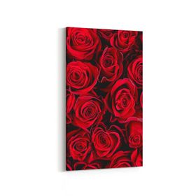 Olla 11629DD Çiçek Görseli Dikey Dar 30x60 cm Kanvas Tablo