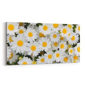 Olla 11630YD Çiçek Görseli Yatay Dar 60x30 cm Kanvas Tablo