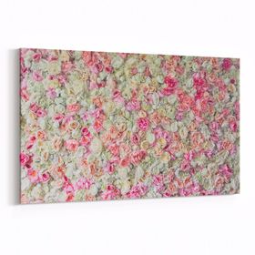 Olla 11631Y Çiçek Görseli Yatay 30x20 cm Kanvas Tablo