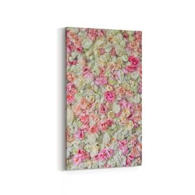 Olla 11631YD Çiçek Görseli Yatay Dar 60x30 cm Kanvas Tablo