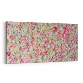 Olla 11631YD Çiçek Görseli Yatay Dar 60x30 cm Kanvas Tablo