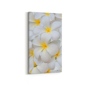 Olla 11633DD Çiçek Görseli Dikey Dar 30x60 cm Kanvas Tablo
