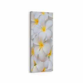 Olla 11633DI Çiçek Görseli Dikey İnce 30x90 cm Kanvas Tablo