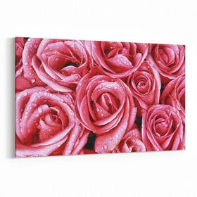 Olla 11640Y Çiçek Görseli Yatay 30x20 cm Kanvas Tablo