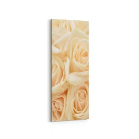 Olla 11642DI Çiçek Görseli Dikey İnce 30x90 cm Kanvas Tablo