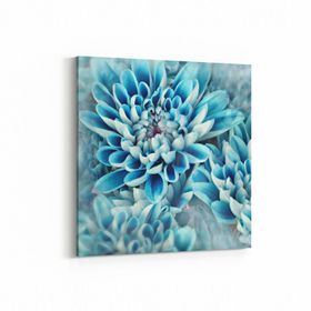 Olla 11649K Çiçek Görseli Kare 25x25 cm Kanvas Tablo
