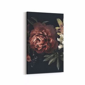 Olla 11762D Çiçek Görseli Dikey 20x30 cm Kanvas Tablo
