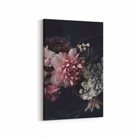 Olla 11769D Çiçek Görseli Dikey 20x30 cm Kanvas Tablo
