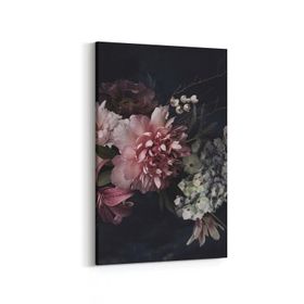 Olla 11769D Çiçek Görseli Dikey 20x30 cm Kanvas Tablo