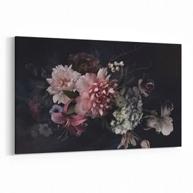 Olla 11769Y Çiçek Görseli Yatay 30x20 cm Kanvas Tablo