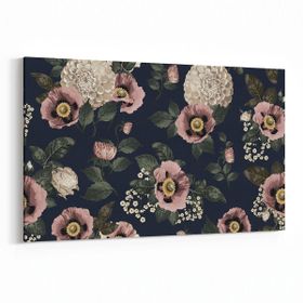 Olla 11772Y Çiçek Görseli Yatay 30x20 cm Kanvas Tablo