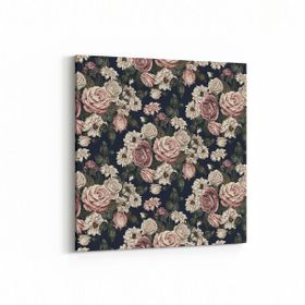 Olla 11773K Çiçek Görseli Kare 25x25 cm Kanvas Tablo