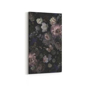Olla 11775YD Çiçek Görseli Yatay Dar 60x30 cm Kanvas Tablo