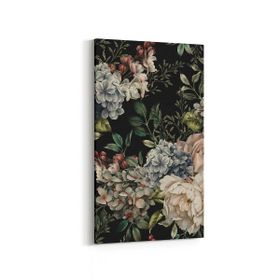 Olla 11776DD Çiçek Görseli Dikey Dar 30x60 cm Kanvas Tablo